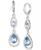 颜色: Blue, Givenchy | Pavé Crystal Orb Double Drop Earrings