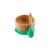 商品第1个颜色Green, Avanchy | Bamboo Suction Baby Bowl and Spoon