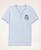 商品第1个颜色Chambray-White, Brooks Brothers | Cotton Feeder Stripe Graphic Henley