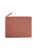 color TAN, ROYCE New York | Leather Travel Pouch