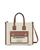 color Natural, Burberry | Canvas & Leather Mini Freya Tote