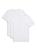 Tommy Hilfiger | 汤米·希尔费格男士舒适棉质T恤V领  3件装 , 颜色WHITE