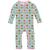 KicKee Pants | Print Coverall with Zipper (Infant), 颜色Summer Sky Cheeseburger