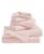 颜色: Blush, Linery & Co | Linery & Co. Cotton Diamond Textured 6-Piece Bath Towel Set