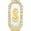颜色: Gold-S, ADORNIA | Crystal Mother of Pearl Initial Pendant Necklace