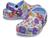 商品Crocs | Classic Clog - Seasonal Graphic (Little Kid/Big Kid)颜色Blue Calcite/Multi Retro Floral