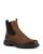 Geox | Men's Faloria ABX Waterproof Side Zip Chelsea Boots, 颜色Coffee