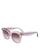 商品Celine | Square Sunglasses, 55mm颜色Purple/Brown Gradient