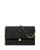 Tory Burch | T Monogram Jacquard Wallet Crossbody, 颜色Black/Gold