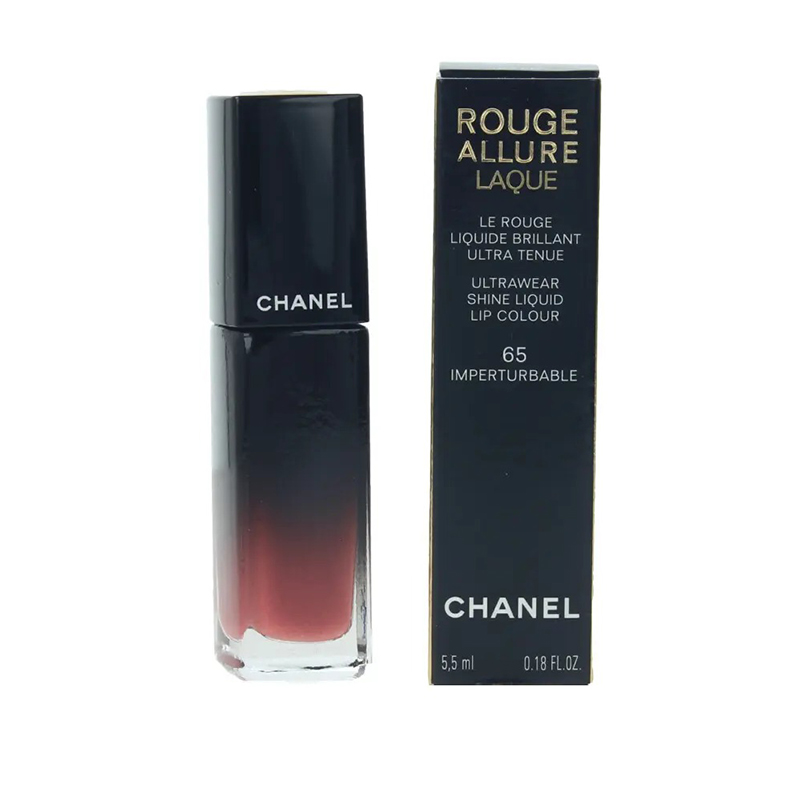 商品第3个颜色#65, Chanel | Chanel香奈儿 魅力炫光唇釉黑管镜面口红5.5ml