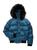 颜色: TEAL LEOPARD, Appaman | Little Girl's & Girl's Kyla Faux Fur Trim Hood Puffer Jacket