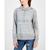 Tommy Hilfiger | Women's Foiled Printed Fair-Isle Hoodie, 颜色Stone Grey Heather