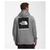 The North Face | Men's Box NSE 'Never Stop Exploring' Pullover Hoodie, 颜色TNF Medium Gray Heather, TNF Black