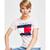 商品Tommy Hilfiger | Women's Cotton Logo T-Shirt颜色Bal Pink