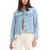 color Indigo Worn, Levi's | Women's Ex-Boyfriend Cotton Denim Trucker Jacket
