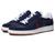 Ralph Lauren | Court Low-Top Sneaker, 颜色Newport Navy/RL2000 Red Suede/Leather