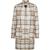 color Tigers Eye/Check, VERO MODA | Vero Moda Brushed Freja Women's Plaid Print Mid-Length Jacket