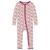KicKee Pants | Print Coverall with Two-Way Zipper (Infant), 颜色Baby Rose Tiny Snowman