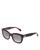 商品Kate Spade | Tammy Polarized Square Sunglasses, 53mm颜色Black/Gray Polarized Gradient