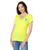 商品U.S. POLO ASSN. | V-Neck Neon Trim Tee颜色Lemon Tonic