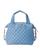 颜色: Cornflower Blue/Silver, MZ Wallace | Sutton Small Deluxe Crossbody