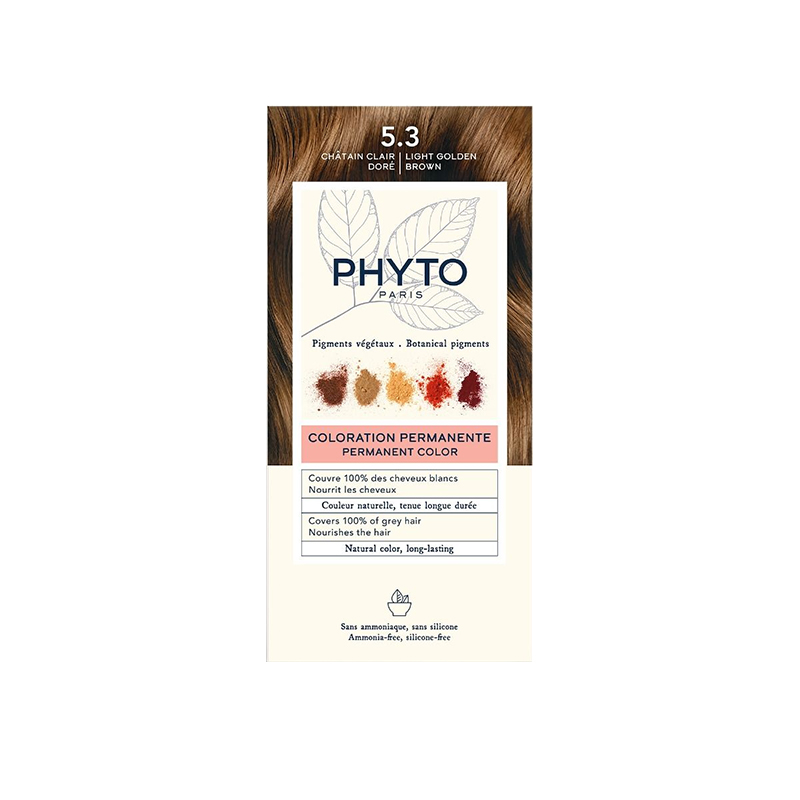 商品第3个颜色 CLAIR DOR, Phyto | PHYTO发朵全色系染发剂112ml（显影乳液50ml+染色剂50ml+发膜12ml）