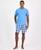 颜色: Medium Blue, Club Room | Men's Solid T-Shirt & Woven Plaid Boxer Set, Created for Macys