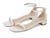 商品第6个颜色White, Stuart Weitzman | Nudistcurve Pearl Flat Sandal