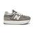 New Balance | Women's 574+ Casual Sneakers From Finish Line, 颜色Shadow Gray, Raincloud, White