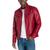 商品第4个颜色Red, Michael Kors | Men's Perforated Faux Leather Hipster Jacket, Created for Macy's