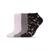 Memoi | Women's 3 Pair Pack Swan Socks Set, 颜色Black