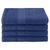 颜色: navy blue, Superior | Superior Eco-Friendly Ringspun Cotton Modern Absorbent 4-Piece Bath Towel Set