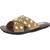 商品Steve Madden | Steve Madden Womens Cross Faux Leather Studded Flat Sandals颜色Tan