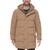 商品Calvin Klein | Men's Long Stretch Quilted Puffer Jacket颜色Tan