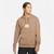 color Brown/Brown, Jordan | Jordan Statement Fleece Pullover Hoodie - Men's