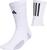 Adidas | adidas Select Maximum Cushion Basketball Crew Socks, 颜色White/Black