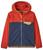 颜色: New Navy/Madder Red, Patagonia | Patagonia Kids' Micro D Snap-T Fleece Jacket