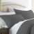 商品第6个颜色gray, IENJOY HOME | Pillow Shams 2-Pack Ultra Soft Microfiber Bedding, Standard/Queen - Sage