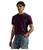 颜色: Classic Wine/Cruise Navy, Ralph Lauren | Short Sleeve Striped Crew Neck T-Shirt