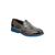 color Gray, Sandro Moscoloni | Men's Moccasin Toe Penny Strap Slip-on Shoes