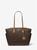 color BRN/ACORN, Michael Kors | Marilyn Medium Logo Tote Bag