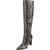 color Green/Pink, Sam Edelman | Sam Edelman Womens Raakel Leather Zipper Knee-High Boots