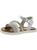 颜色: silver multi, Mini MIA | Little Moriah Ankle Strap Sandals