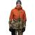 商品Black Diamond | Black Diamond Men's Mission Shell Jacket颜色Burnt Orange / Camo Print