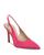 color Pink Suede, Sam Edelman | Women's Hazel Slingback High Heel Pumps