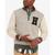 商品第1个颜色Hthr Oatmilk, Tommy Hilfiger | Men's Varsity Quarter-Zip Sweater