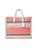 color PINK MULTI, Kate Spade | Manahttan Stripe Woven Tote