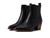 Madewell | The Western Ankle Boot in Leather, 颜色True Black