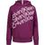 商品Calvin Klein | Big Girls Tilt Foil Logo Pullover Hoodie颜色Dark Purple