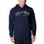 color Collegiate Navy White Varsity Logo, Columbia | Men's Trek Hoodie